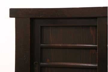 明治期の三尺水屋箪笥をリペア&カスタム!高さをリサイズ。天板補強を施し、可動式の棚板を設置。背面穴開け加工。(収納棚、戸棚、食器棚、下駄箱)