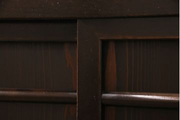明治期の三尺水屋箪笥をリペア&カスタム!高さをリサイズ。天板補強を施し、可動式の棚板を設置。背面穴開け加工。(収納棚、戸棚、食器棚、下駄箱)