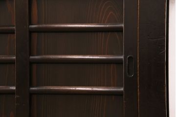 明治期の三尺水屋箪笥をリペア&カスタム!高さをリサイズ。天板補強を施し、可動式の棚板を設置。背面穴開け加工。(収納棚、戸棚、食器棚、下駄箱)