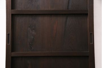 昭和初期の引き戸をリペア&カスタム!設置場所に合わせてリサイズ。しゃくり側の変更。(ガラス戸、建具)