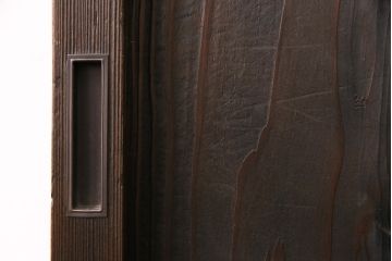 昭和初期の引き戸をリペア&カスタム!設置場所に合わせてリサイズ。しゃくり側の変更。(ガラス戸、建具)
