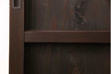 昭和初期の引き戸をリペア&カスタム!設置場所に合わせてリサイズ。しゃくり側の変更。(ガラス戸、建具)