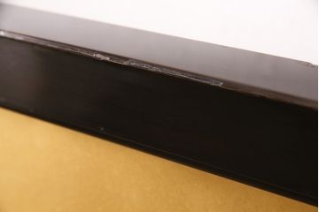 大正昭和初期の衝立の見た目を変えずに綺麗にリペア!木部のクリーニング、研磨。(パーテーション、つい立て)