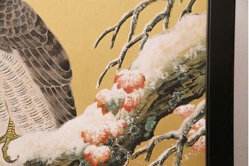 大正昭和初期の衝立の見た目を変えずに綺麗にリペア!木部のクリーニング、研磨。(パーテーション、つい立て)