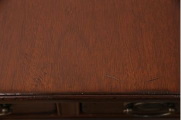 ドレクセルヘリテイジのバタフライテーブルをリペア&カスタム!拡張部分を取り外し、サイドテーブルにリメイク。部材の跡を色合わせして仕上げ。(サイドテーブル、コンソールテーブル)