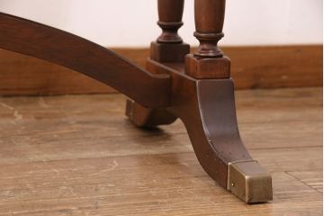 ドレクセルヘリテイジのバタフライテーブルをリペア&カスタム!拡張部分を取り外し、サイドテーブルにリメイク。部材の跡を色合わせして仕上げ。(サイドテーブル、コンソールテーブル)