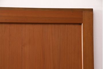 組子入り帯戸4枚をリペア&カスタム!設置場所に合わせてリサイズ。戸車を取り付け。帯部分のガラスをクリアガラスに変更。(引き戸、建具)