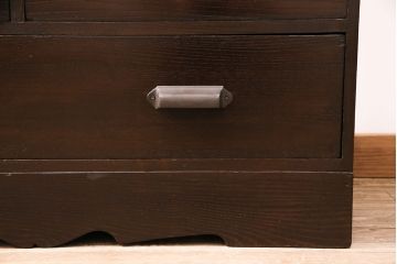 昭和初期のワードローブの見た目を変えずに綺麗にリペア!引き出しや可動部の調整。(収納棚、洋服タンス、キャビネット)