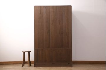 加茂桐箪笥をリペア&カスタム!高品質リペアを施し、濃い茶色で着色し仕上げ。(総桐たんす、和タンス、着物箪笥、衣装箪笥)