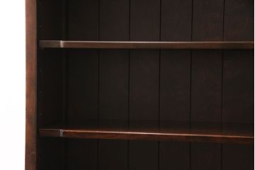 北海道民芸家具の本棚をリペア&カスタム!棚板、棚受け金具を1枚分追加。(収納棚、キャビネット)