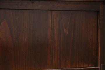 明治大正期の階段箪笥の見た目を変えずに綺麗にリペア!欠損した金具、棚板、引き出しを取り付け。(時代箪笥、収納棚)