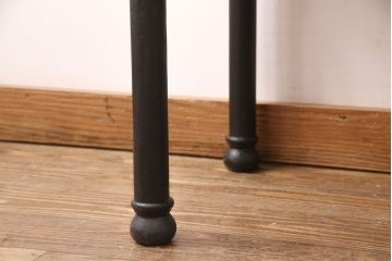 ケビントをリペア&カスタム!艶消しブラックでペイント仕上げ。(デンタルケース、デンタルキャビネット、ガラスケース、ショーケース、飾り棚)