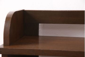本棚の見た目を変えずに綺麗にリペア!1トーン落ち着いた色味に着色し仕上げ。(オープンシェルフ、シェルフ)