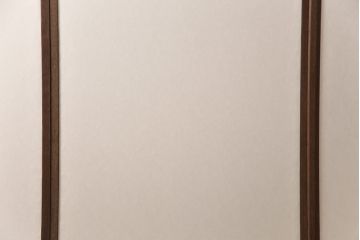 ふすま4枚にリペア&カスタム!お客様ご支給の雲肌麻紙、鳥の子紙で張り替え。桟は現状に近しい色味に着色し仕上げ。(引き戸、建具、襖)
