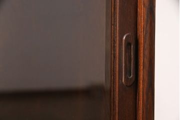 茶箪笥をリペア&カスタム!指定の棚板を取り外し、穴開け加工。蜜蝋ワックス仕上げ。(飾り棚、収納棚、戸棚)