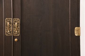 桐箪笥をリペア&カスタム!房を取り外し、ブラウン系の着色をし仕上げ。(衣装箪笥、着物箪笥、和タンス、桐たんす)