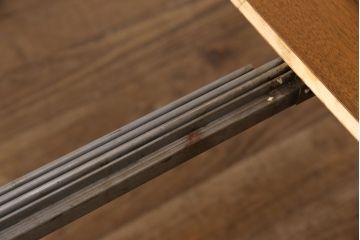 DREXEL HERITAGEのダイニングテーブルをリペア&カスタム!脚をカットし、ご希望の高さにリサイズ。現状の色味に合わせて仕上げ。(エクステンションテーブル、4人掛け、6人掛け、食卓)