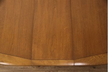 DREXEL HERITAGEのダイニングテーブルをリペア&カスタム!脚をカットし、ご希望の高さにリサイズ。現状の色味に合わせて仕上げ。(エクステンションテーブル、4人掛け、6人掛け、食卓)