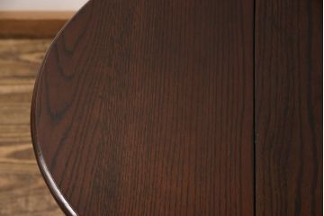 イギリスアンティークのバタフライテーブルをリペア&カスタム!脚をカットし、ご希望の高さにリサイズ。(エクステンションテーブル、ダイニングテーブル)