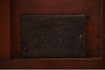 明治期の蔵戸をリペア&カスタム!取り外し可能なガラス天板と鉄脚を取り付けダイニングテーブルにリメイク。(6人掛け、4人掛け、作業台)