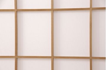 雪見障子戸4枚をリペア&カスタム!高さと幅をリサイズし、障子はプラスチック障子紙に張り替え。(摺り上げ障子戸、引き戸、擦り上げ障子戸、擦上障子戸、建具)