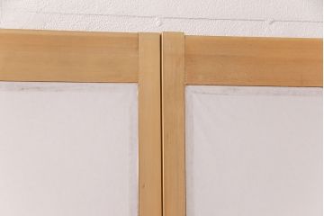 雪見障子戸4枚をリペア&カスタム!高さと幅をリサイズし、障子はプラスチック障子紙に張り替え。(摺り上げ障子戸、引き戸、擦り上げ障子戸、擦上障子戸、建具)