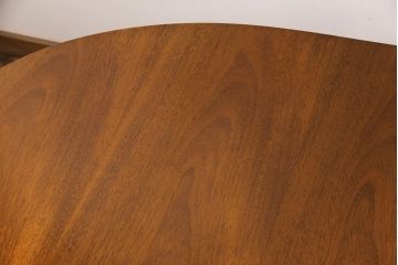 REXEL HERITAGEのダイニングテーブルをリペア&カスタム!高品質リペアを施し、上下部の突起を削り太さを統一。脚をカットし高さを調整。(エクステンションテーブル、4人掛け、6人掛け)