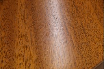 REXEL HERITAGEのダイニングテーブルをリペア&カスタム!高品質リペアを施し、上下部の突起を削り太さを統一。脚をカットし高さを調整。(エクステンションテーブル、4人掛け、6人掛け)