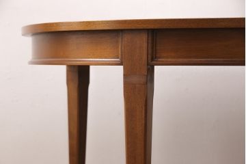 REXEL HERITAGEのダイニングテーブルをリペア&カスタム!高品質リペアを施し、上下部の突起を削り太さを統一。脚をカットし高さを調整。(エクステンションテーブル、4人掛け、6人掛け)