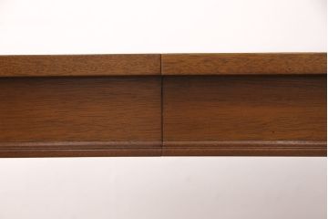 REXEL HERITAGEのダイニングテーブルをリペア&カスタム!高品質リペアを施し、上下部の突起を削り太さを統一。脚をカットし高さを調整。(エクステンションテーブル、4人掛け、6人掛け)