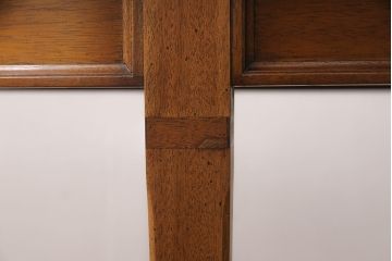 REXEL HERITAGEのダイニングテーブルをリペア&カスタム!高品質リペアを施し、上下部の突起を削り太さを統一。脚をカットし高さを調整。(エクステンションテーブル、4人掛け、6人掛け)