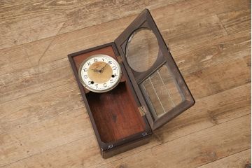 掛け時計をリペア&カスタム!ゼンマイ式から電池式に変更。短針と長針、振り子を交換。(壁掛け時計、振り子時計、柱時計、古時計)