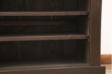 アンティーク水屋箪笥をリペア&カスタム!棚板と棚受けを追加し取っ手を交換。天板を内側から補強。(サイドボード、サイドキャビネット、収納棚)