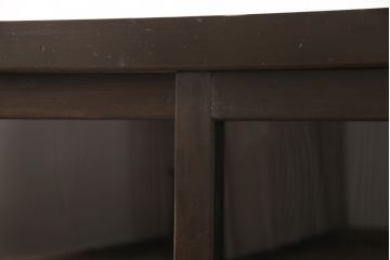アンティーク水屋箪笥をリペア&カスタム!棚板と棚受けを追加し取っ手を交換。天板を内側から補強。(サイドボード、サイドキャビネット、収納棚)