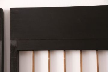 障子戸2枚セットをリペア&カスタム!高さと幅をリサイズし、親子扉のような仕様に。障子はプラスチック障子に張り替え。(引き戸)