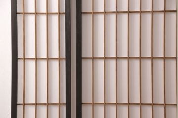 障子戸2枚セットをリペア&カスタム!高さと幅をリサイズし、親子扉のような仕様に。障子はプラスチック障子に張り替え。(引き戸)