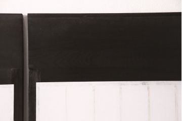 障子戸2枚セットをリペア&カスタム!高さと幅をリサイズし、親子扉のような仕様に。障子はプラスチック障子に張り替え。(引き戸)