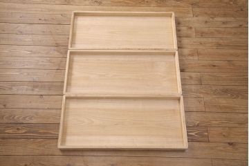 加茂桐箪笥をリペア&カスタム!高品質リペアを施し、落ち着いた茶色に着色。(総桐たんす、和タンス、衣装箪笥、着物箪笥)