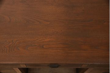 アンティーク両袖机の見た目を変えずに綺麗にリペア!(パートナーデスク、ワークデスク、オフィスデスク)