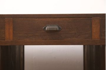 アンティーク両袖机の見た目を変えずに綺麗にリペア!(パートナーデスク、ワークデスク、オフィスデスク)