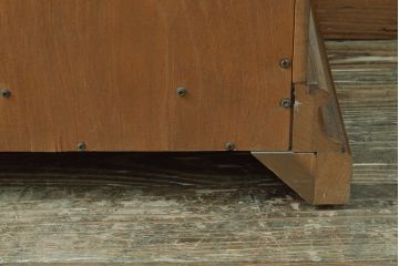 ドレクセルヘリテイジのキュリオケースをリペア&カスタム!ガラス棚を2枚追加。(ガラスケース、ショーケース、コレクションケース)