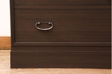 加茂桐箪笥をリペア&カスタム!落ち着いた茶色に着色仕上げ。(総桐たんす、着物箪笥、和タンス)