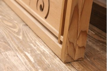 御簾戸をリペア&カスタム!4枚セットのうち2枚を使って衝立を製作。(つい立て、建具、パーテーション)