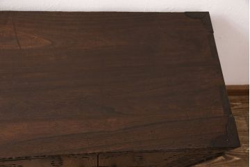 総桐帳場箪笥をリペア&カスタム!高品質リペアを施し、鍵を新規製作。(桐たんす、三国箪笥、時代箪笥)