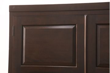 松本民芸家具の着物箪笥をリペア&カスタム!新たに台輪を取り付け、本体に合わせて着色し仕上げ。(和タンス、戸棚、収納棚、着物箪笥)