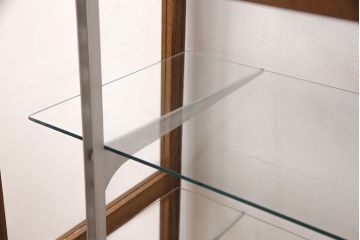 アンティークガラスケースの見た目を変えずに綺麗にリペア!(ショーケース、陳列棚、店舗什器)