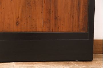 障子戸2枚をリペア&カスタム!ガラスを市松模様ガラスに、障子をプラスチック障子に交換。引き手と戸車を取り付け。(引き戸、ガラス帯戸)
