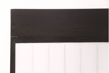 障子戸2枚をリペア&カスタム!ガラスを市松模様ガラスに、障子をプラスチック障子に交換。引き手と戸車を取り付け。(引き戸、ガラス帯戸)