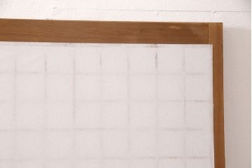 障子戸2枚をリペア&カスタム!引き手を取り付け、障子をプラスチック障子に交換。(引き戸、建具)