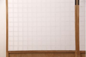 障子戸2枚をリペア&カスタム!引き手を取り付け、障子をプラスチック障子に交換。(引き戸、建具)